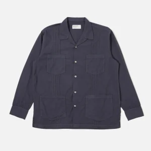 Poplin Dwight Overshirt Navy