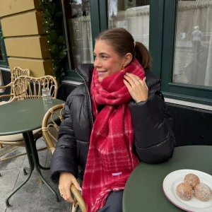 Alice Large Scarf - Red