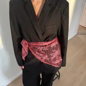 Aida Lace Scarf - Plum