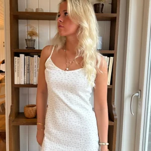 Anna Loungewear Mini Dress - Blue Flower