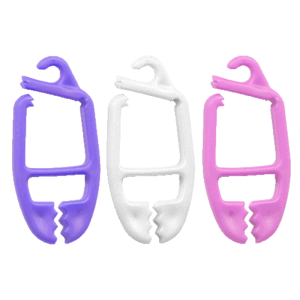 Supi Strumpklämmor, lila-vit-rosa