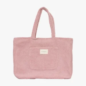 Teddy Tote Bag - Dusty Pink
