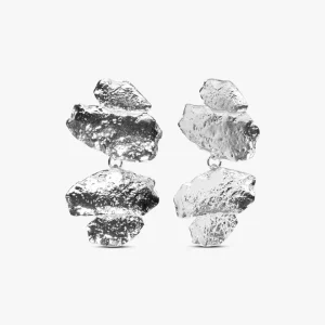 Alberte Earrings - Silver Plated