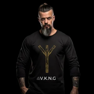 Algiz Rune  Rune V.K.N.G™  Long Sleeve