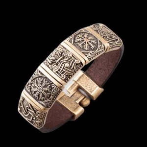Handcrafted Andhrímnir Asgard Viking Bracelet