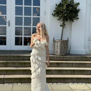 Ava Dress - Creme White