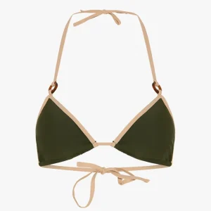 Aya Bikini Top - Army Green