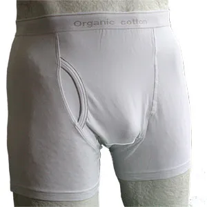 XX-large, Kalsonger, ekologisk bomull, vita