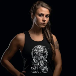 Girly Tank Top V.K.N.G™ Odin the Wanderer