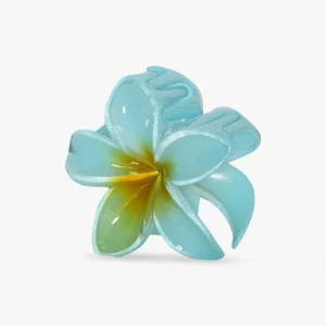 Gry Flower Hairclip - Blue/Yellow