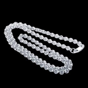 Handcrafted Chain Rolo 925 Silver