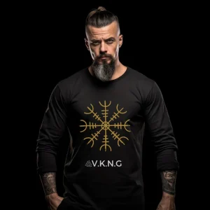 Helm Of Awe Aegishjalmr  V.K.N.G™ Long Sleeve