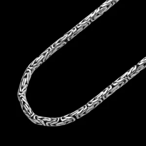 King Chain Silver Sterling 3mm
