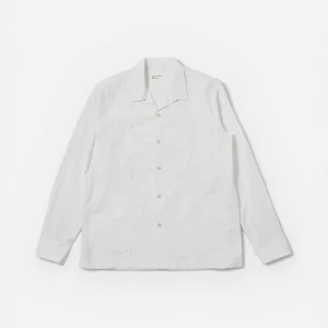Poplin Dwight Overshirt White