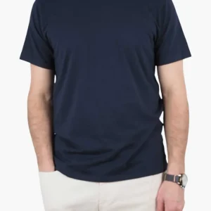 Adam Prima Cotton T-Shirt Navy