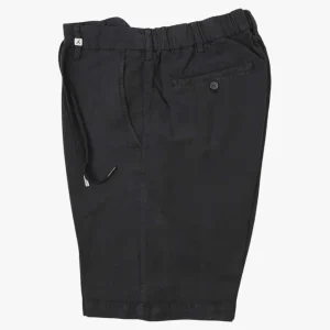 Linen Cotton Shorts Black
