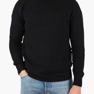 Rainwool Mock Neck Black