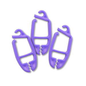 Supi Strumpklämmor, 15 lila