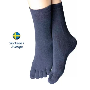 Tåstrumpa, marin, 43-46