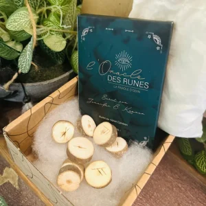 Wooden Set Of Engraved Runes