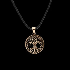 Yggdrasil Tree Of Life Bronze Pendant